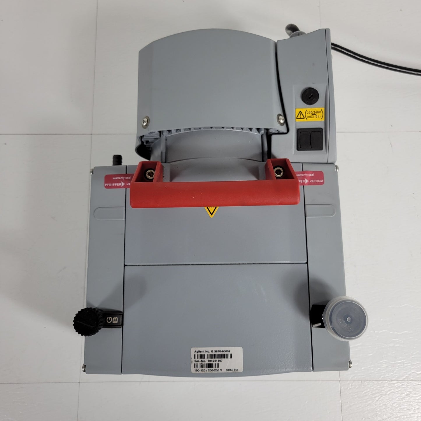 TESTED 1 mBar/750 mTorr Pfeiffer MVP 070-3 C Diaphragm Dry Vacuum Pump Corrosive