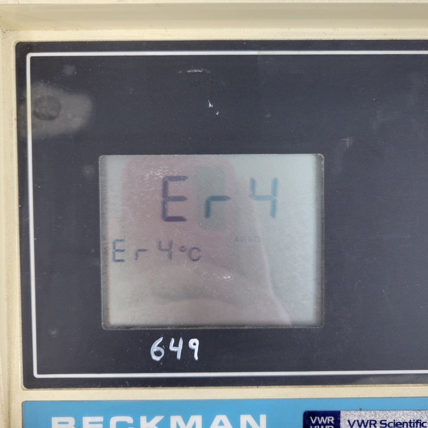 Beckman PHI 31 Precision Digital Display pH Meter Battery Powered 9V DC