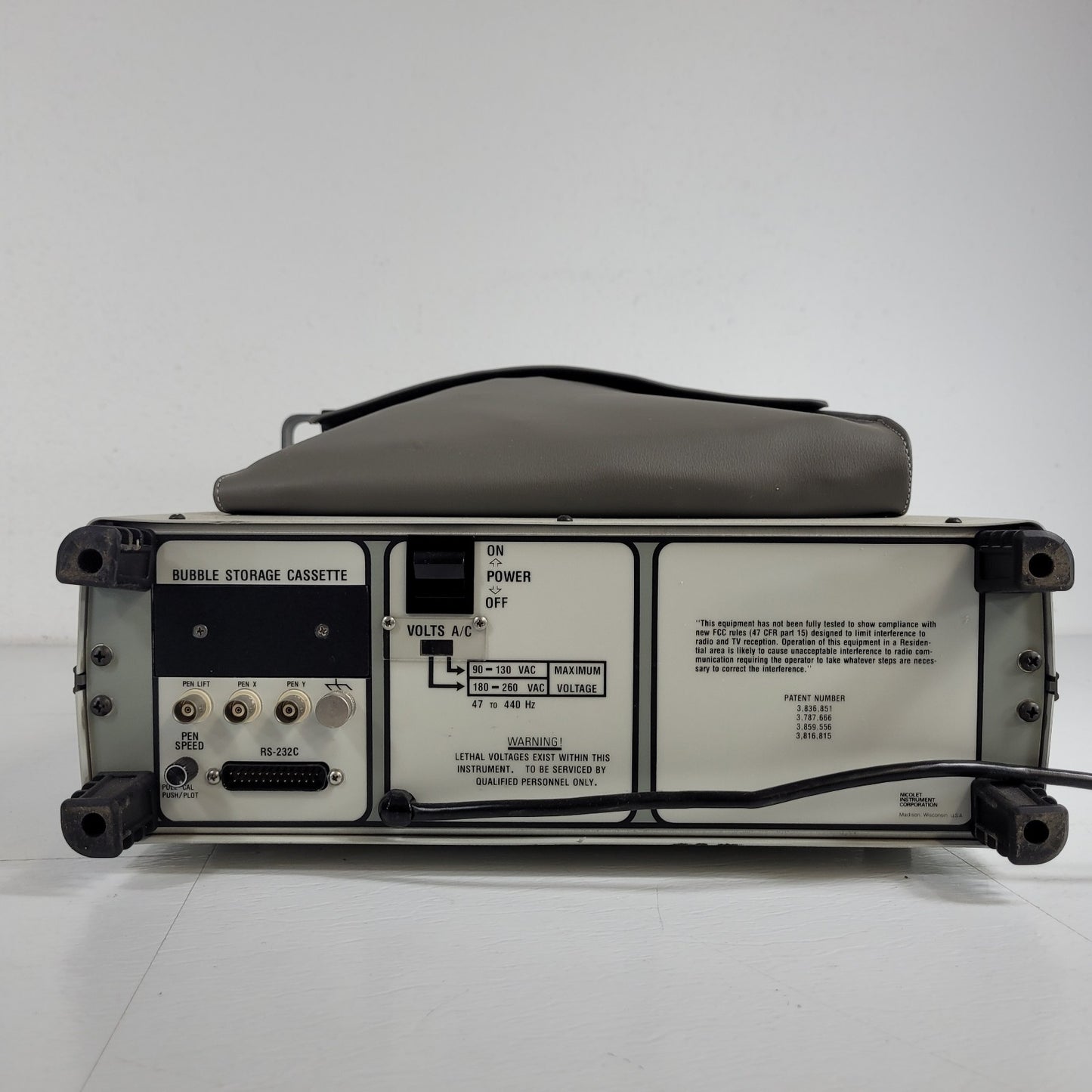 TESTED Vintage Nicolet NIC 3091 300 kHz 12-Bit 2-Channel Oscilloscope w/ Extras