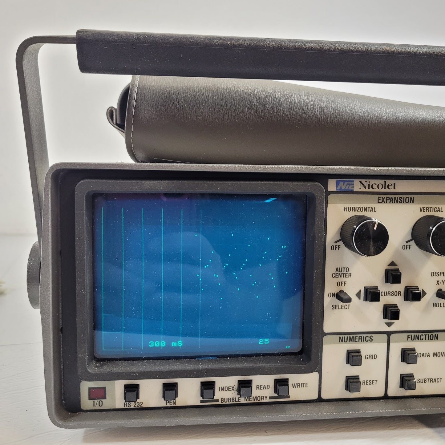 TESTED Vintage Nicolet NIC 3091 300 kHz 12-Bit 2-Channel Oscilloscope w/ Extras