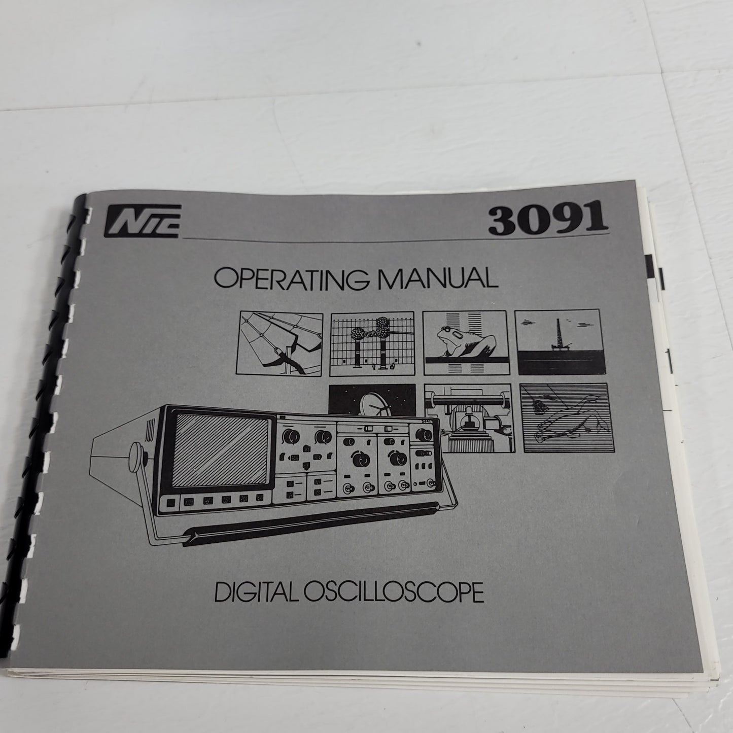 TESTED Vintage Nicolet NIC 3091 300 kHz 12-Bit 2-Channel Oscilloscope w/ Extras