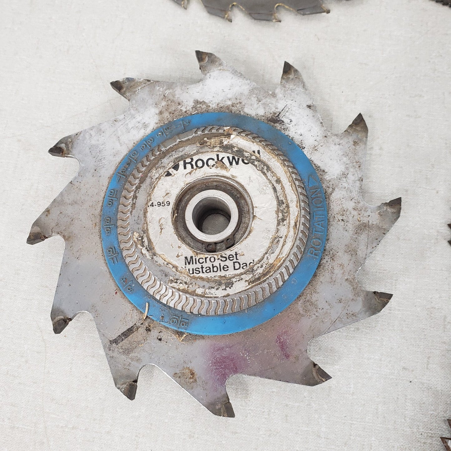 Lot Of 13x Miter Circular Saw Blades 7 1/4" 5" Steel & Different Blade Types