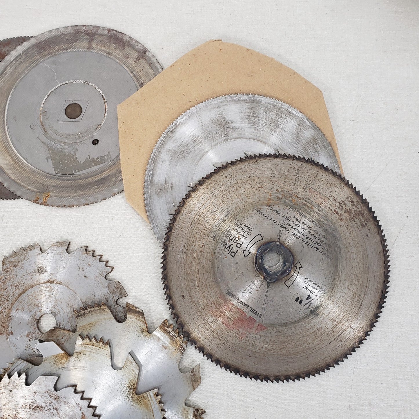 Lot Of 13x Miter Circular Saw Blades 7 1/4" 5" Steel & Different Blade Types