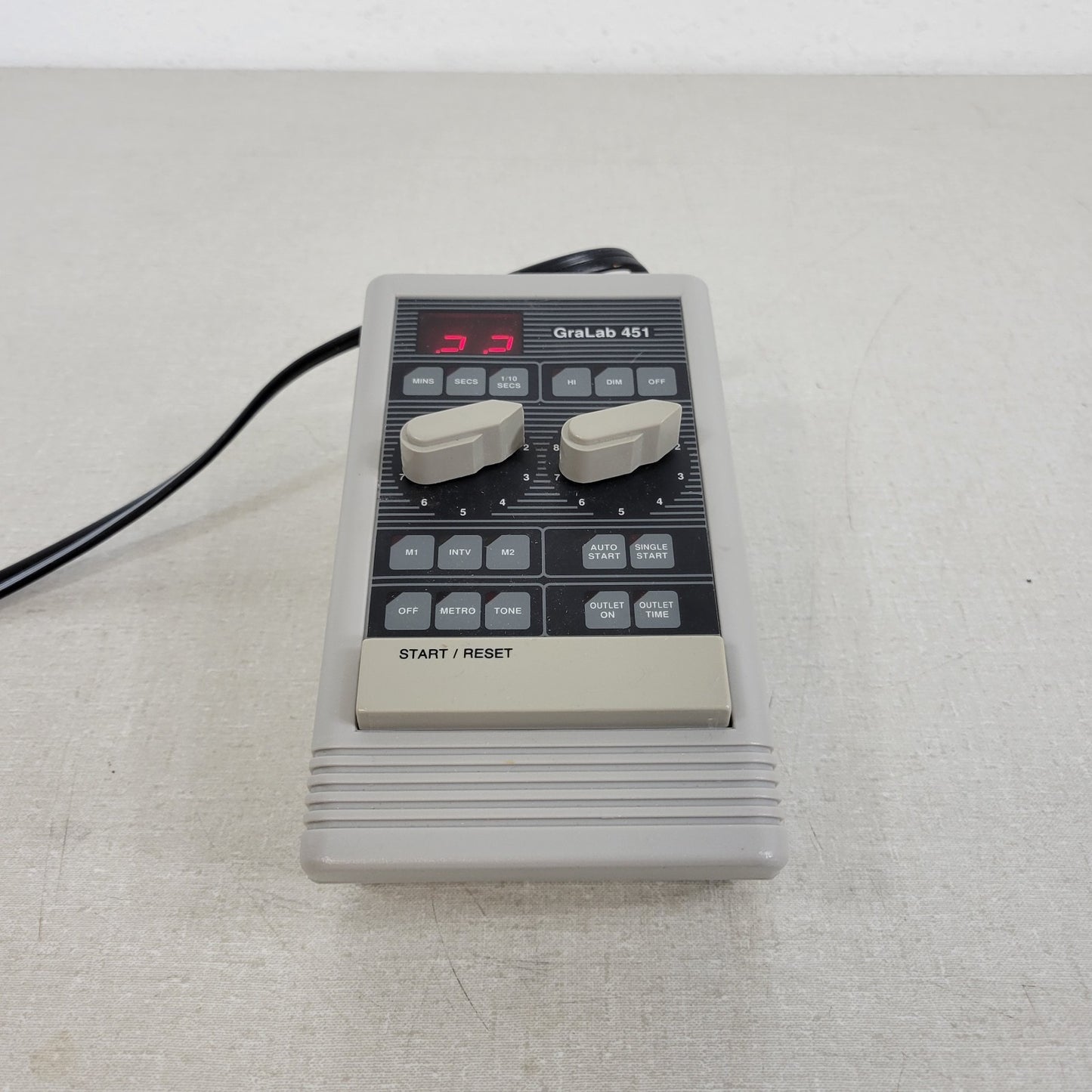 GraLab 451 99-Minute Electronic Timer Model Single or Continuous Cycle Switching