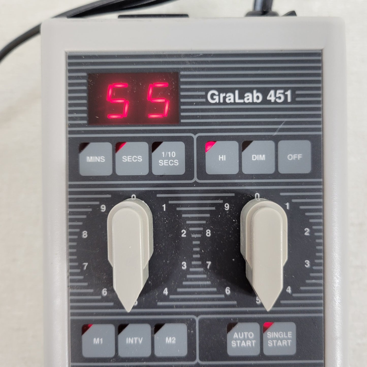 GraLab 451 99-Minute Electronic Timer Model Single or Continuous Cycle Switching
