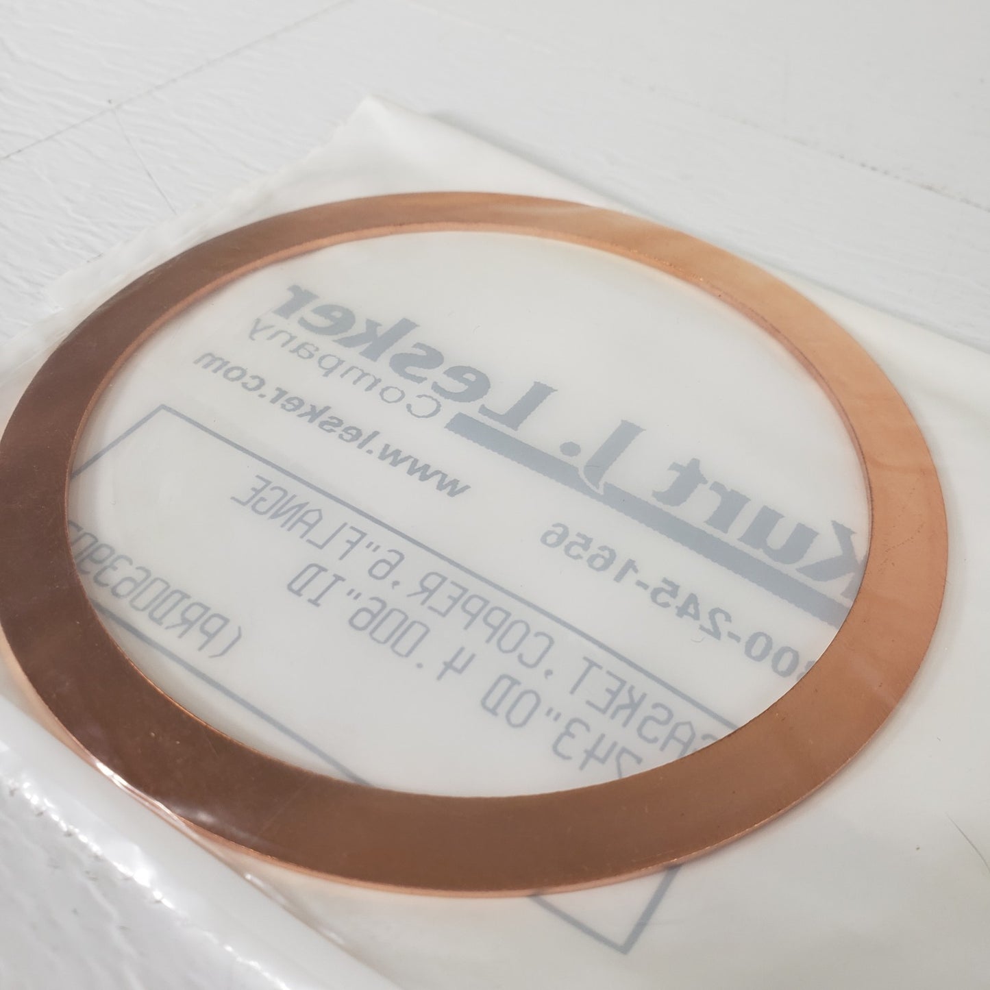 Kurt J. Lesker Lot of 5 GA-0600 6" CF DN100CF Conflat Copper Gasket High Vacuum