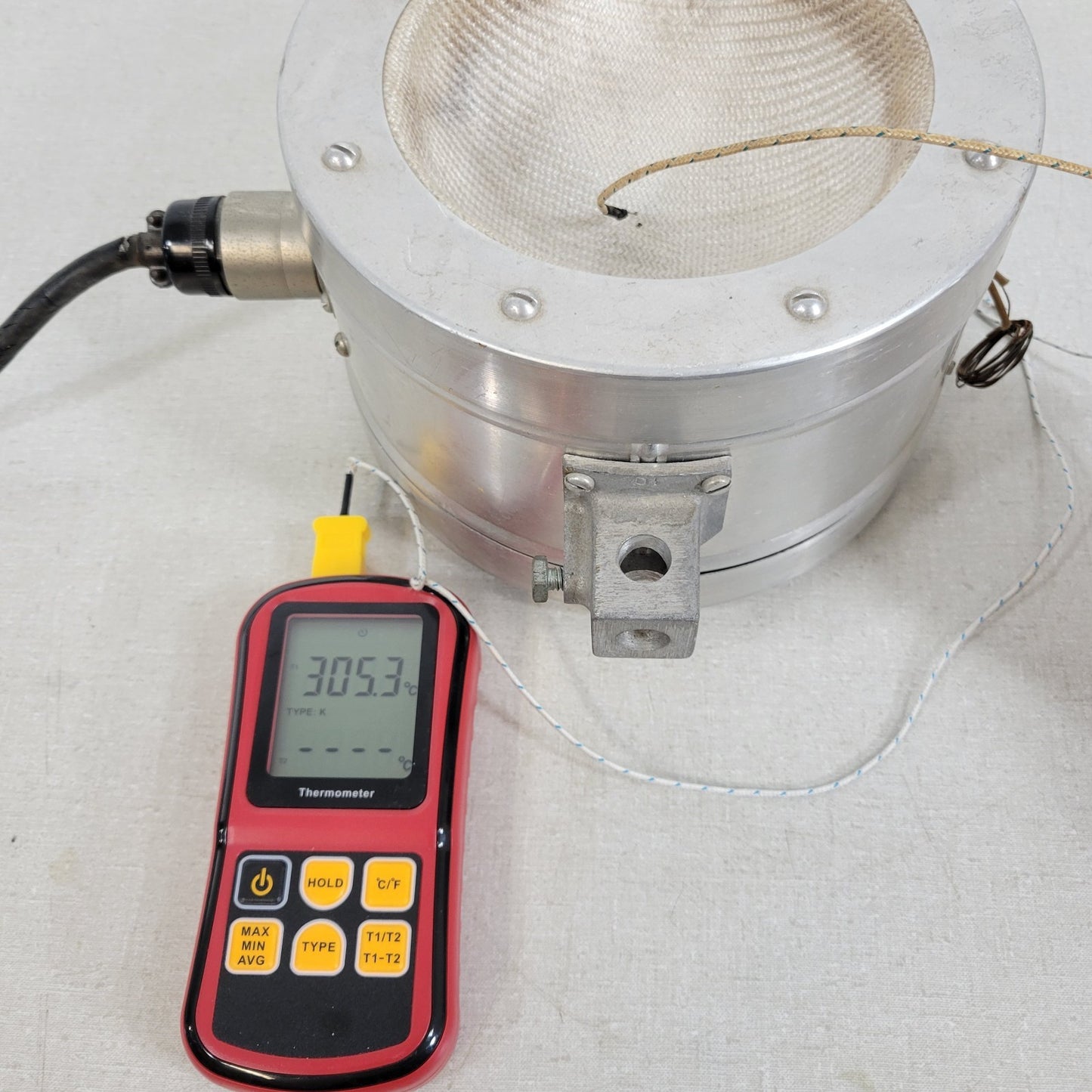 TESTED Glas-Col TM-108 Aluminum Heating Mantle 305°C Maximum 1000 ml 335 Watts
