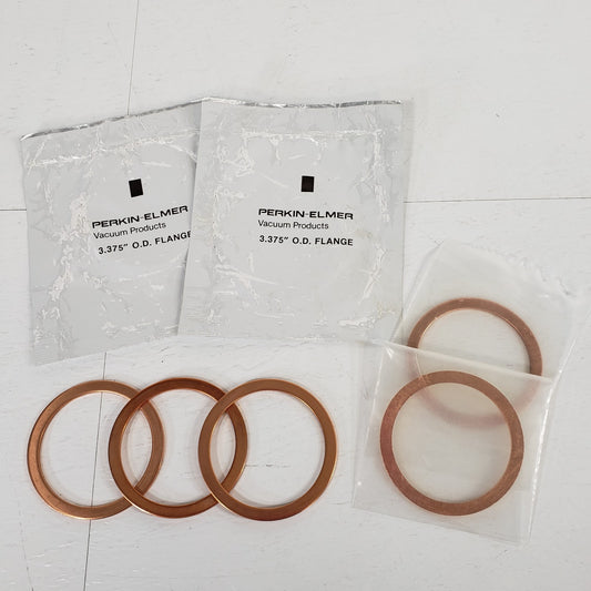 DN50CF 3.38" CF Conflat Copper Gasket For High Vacuum Knife Edge Seal (Lot Of 7)