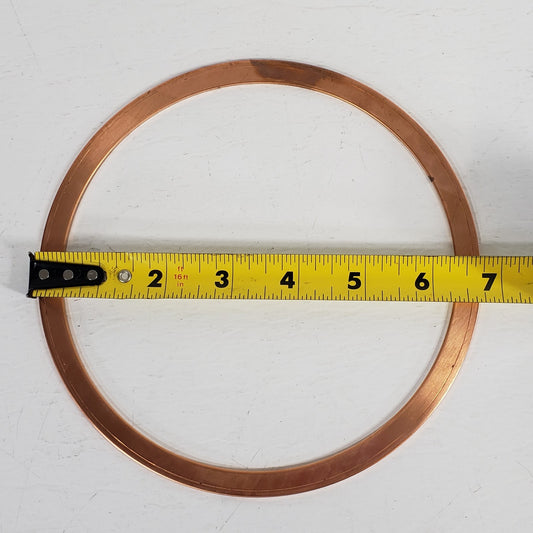 8" CF DN160CF Conflat Copper Gasket For High Vacuum Knife Edge Seal