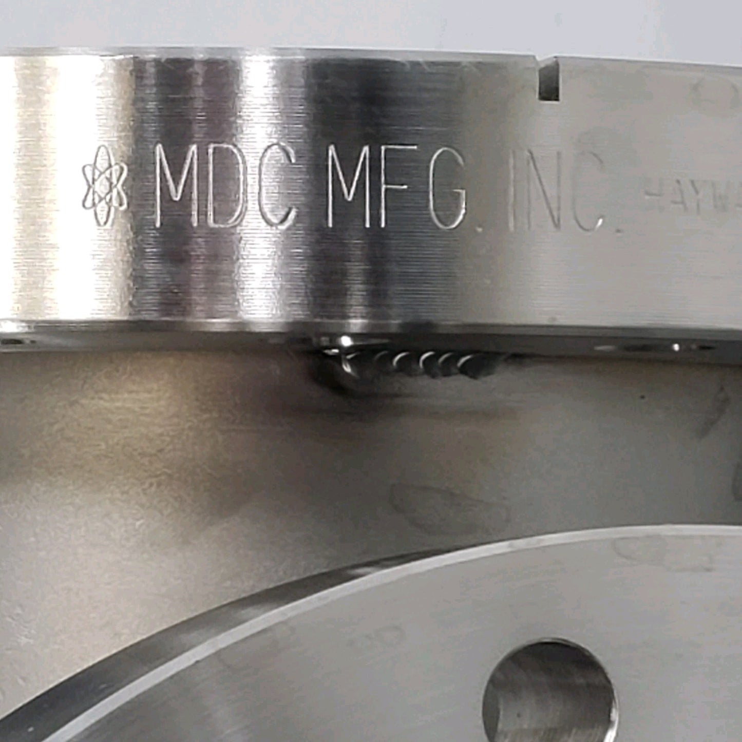 MDC DN100CF 6" CF Conflat Tee Fitting 2 Rotatable Flanges SS High Vacuum Seal