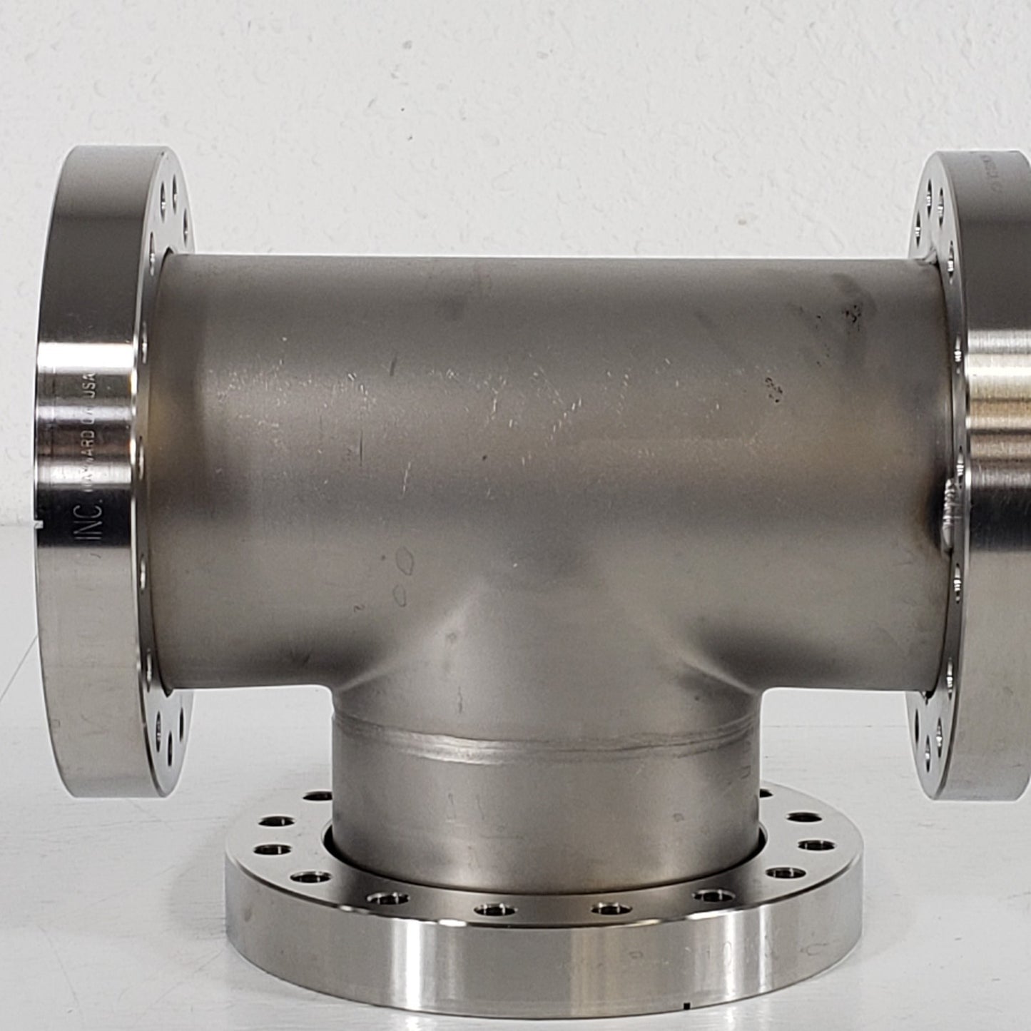 MDC DN100CF 6" CF Conflat Tee Fitting 2 Rotatable Flanges SS High Vacuum Seal