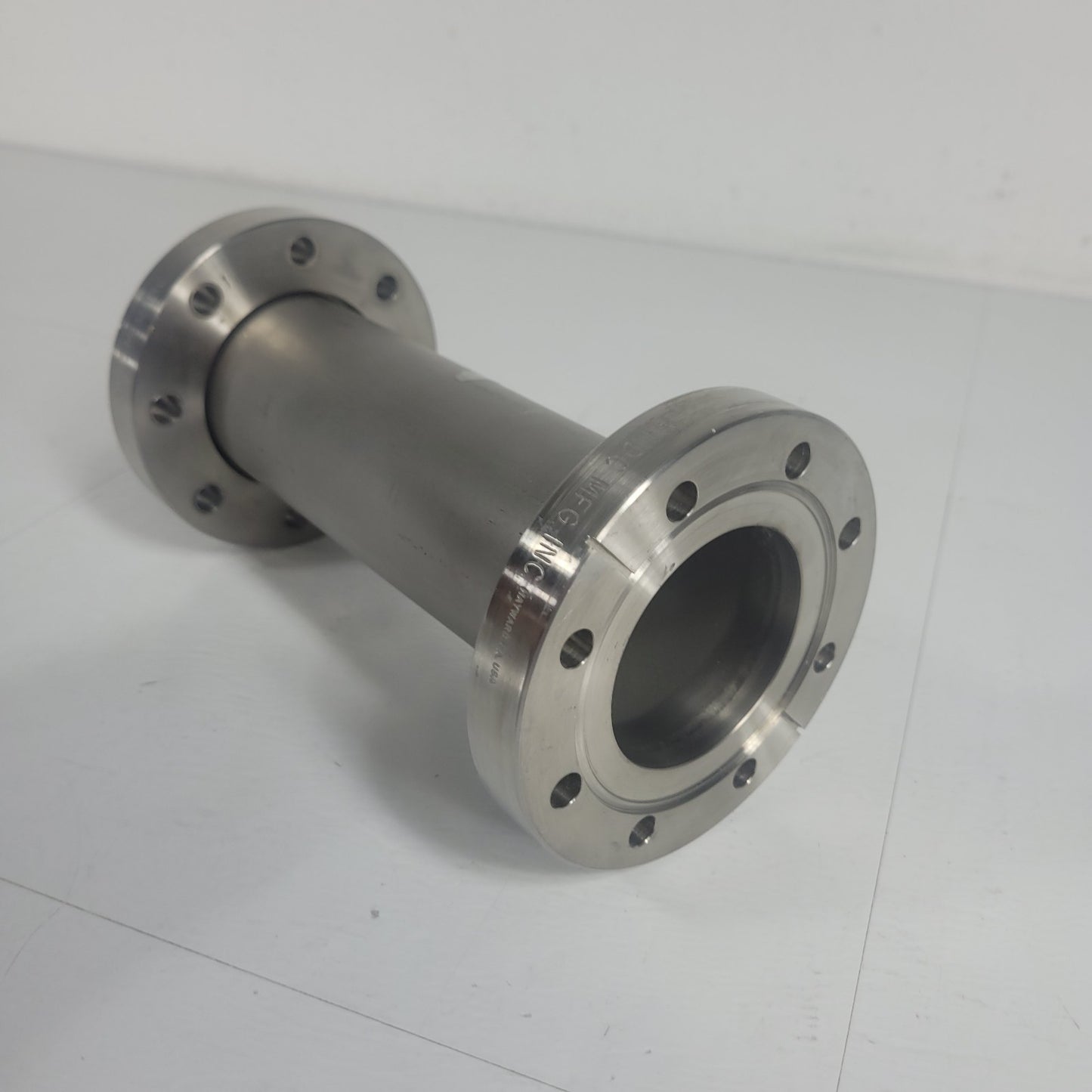 MDC DN63CF 4.5" CF Conflat Full Nipple 1 Rotatable End SS UHV Ultra High Vacuum