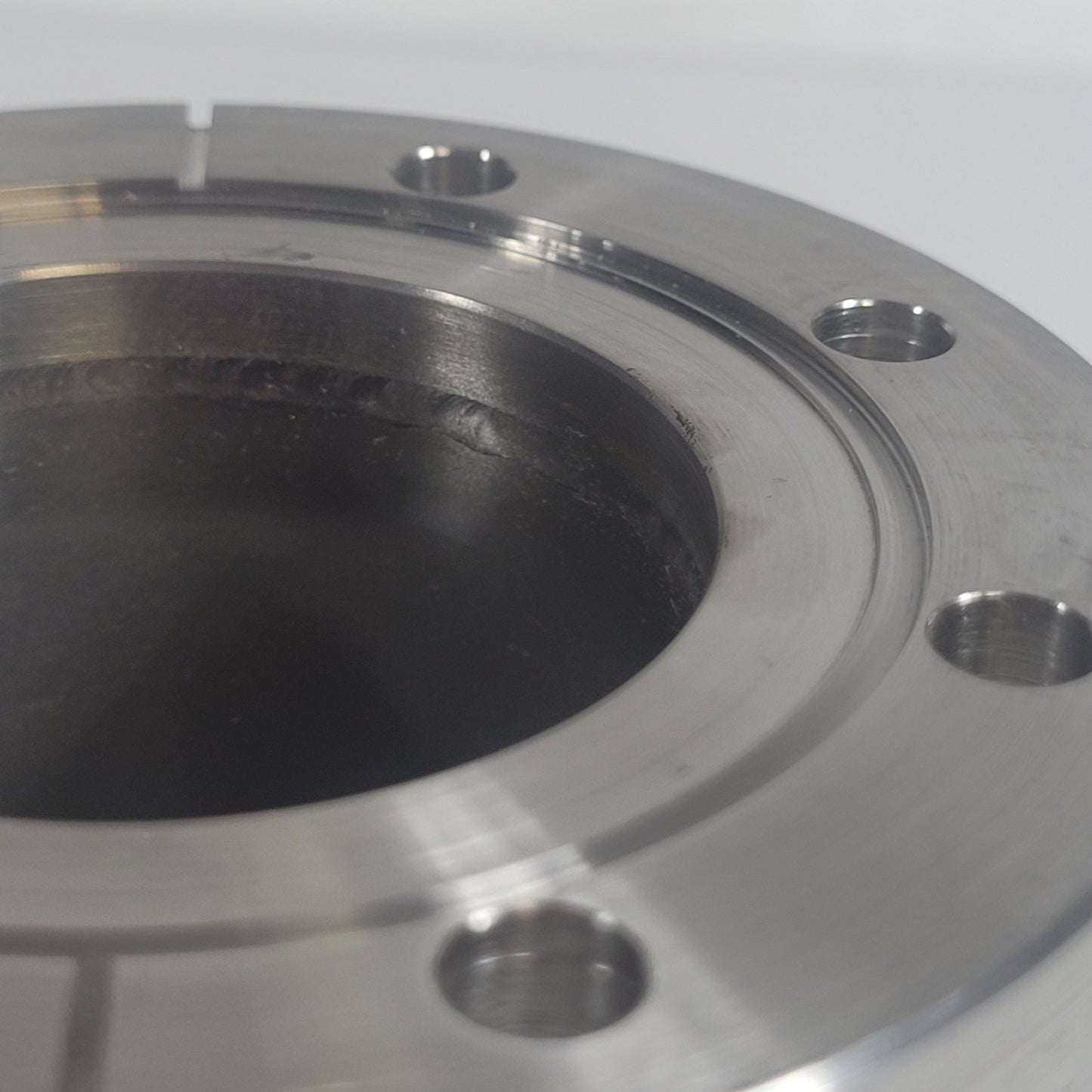 MDC DN63CF 4.5" CF Conflat Full Nipple 1 Rotatable End SS UHV Ultra High Vacuum