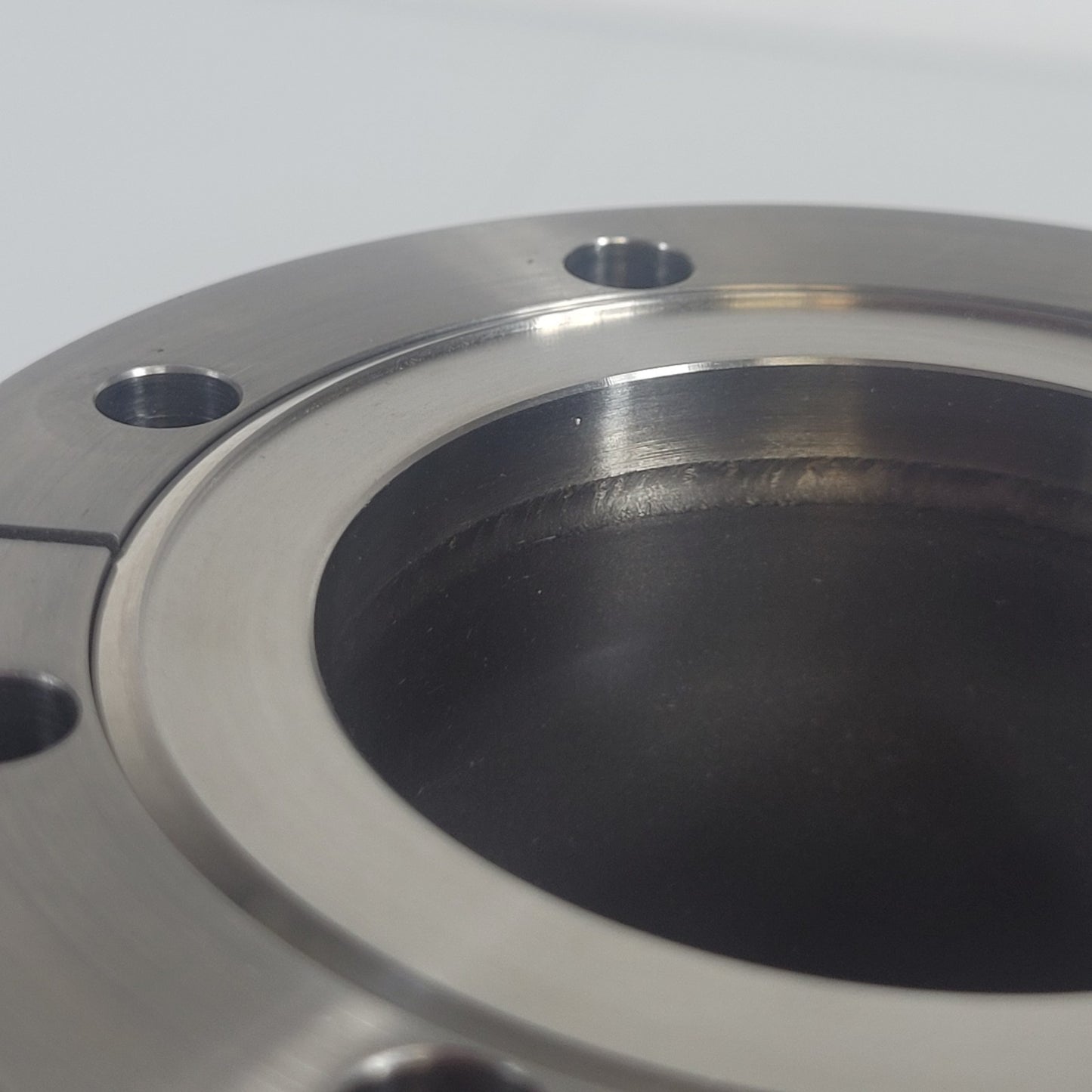 MDC DN63CF 4.5" CF Conflat Full Nipple 1 Rotatable End SS UHV Ultra High Vacuum