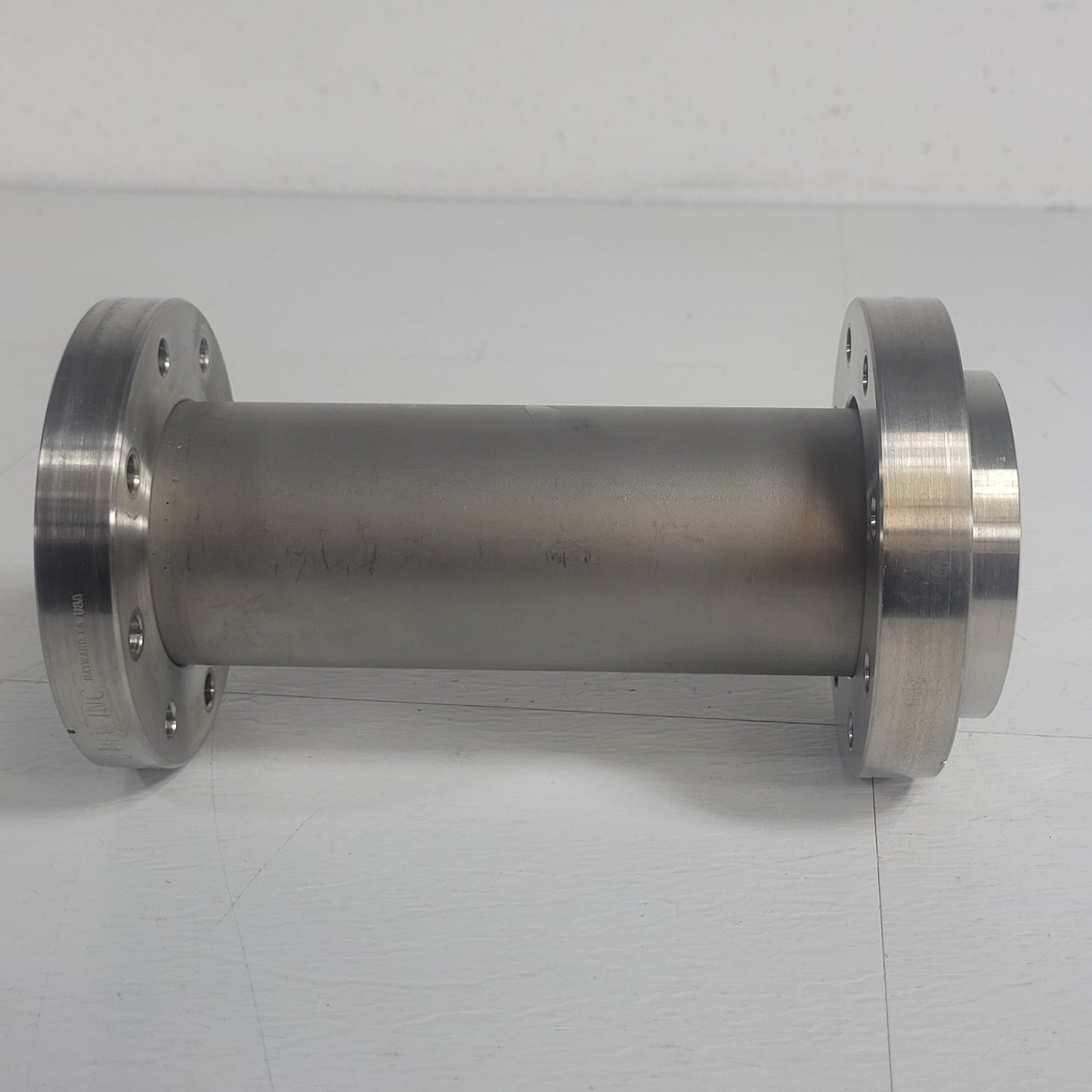 MDC DN63CF 4.5" CF Conflat Full Nipple 1 Rotatable End SS UHV Ultra High Vacuum