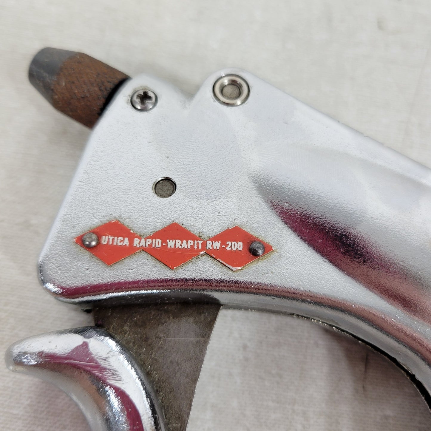 Vintage Utica Rapid-Wrapit RW 200 Hand Held Wire Wrap Gun