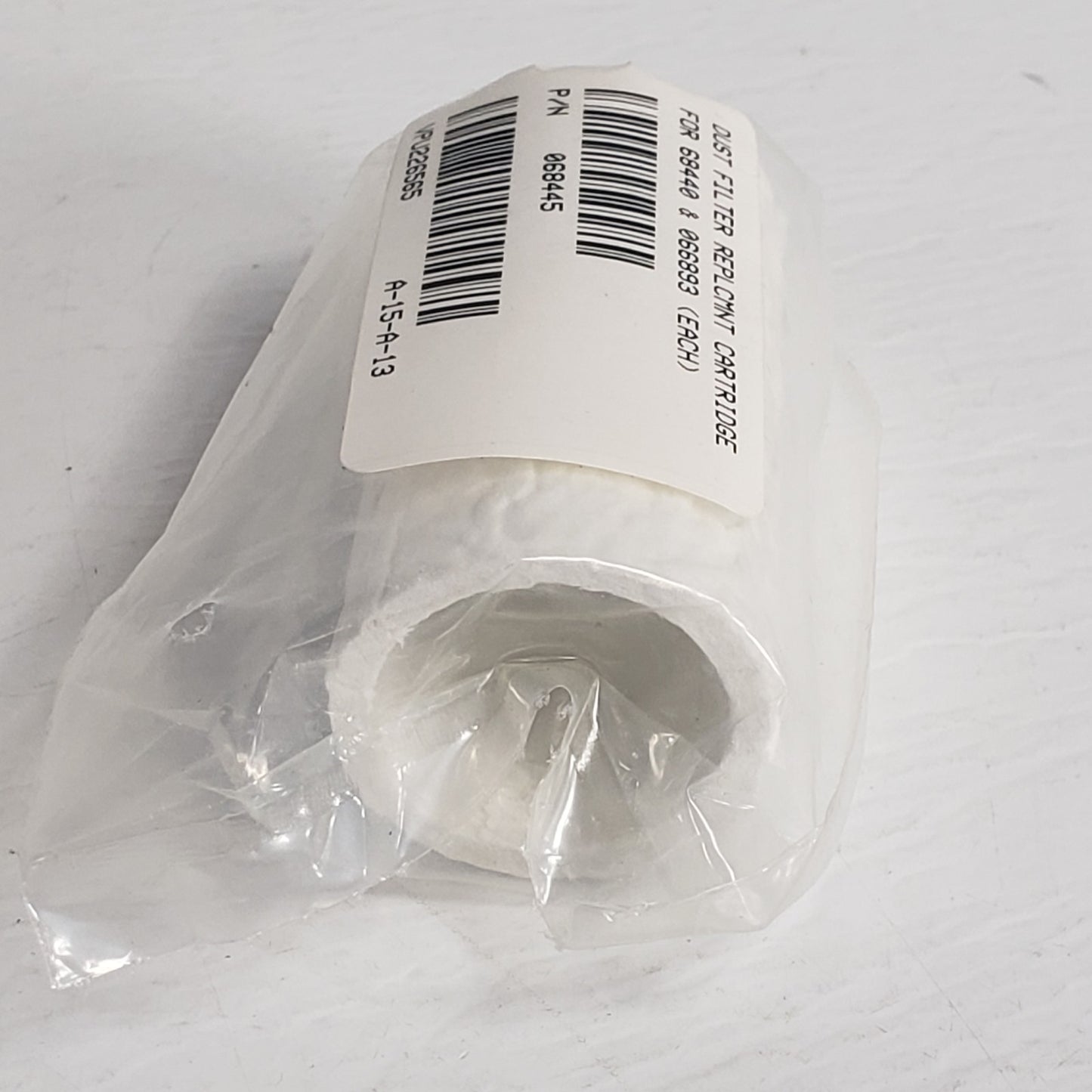 Pfeiffer 068445 Dust Filter Replacement Cartridge For Vacuum 68440 & 066893