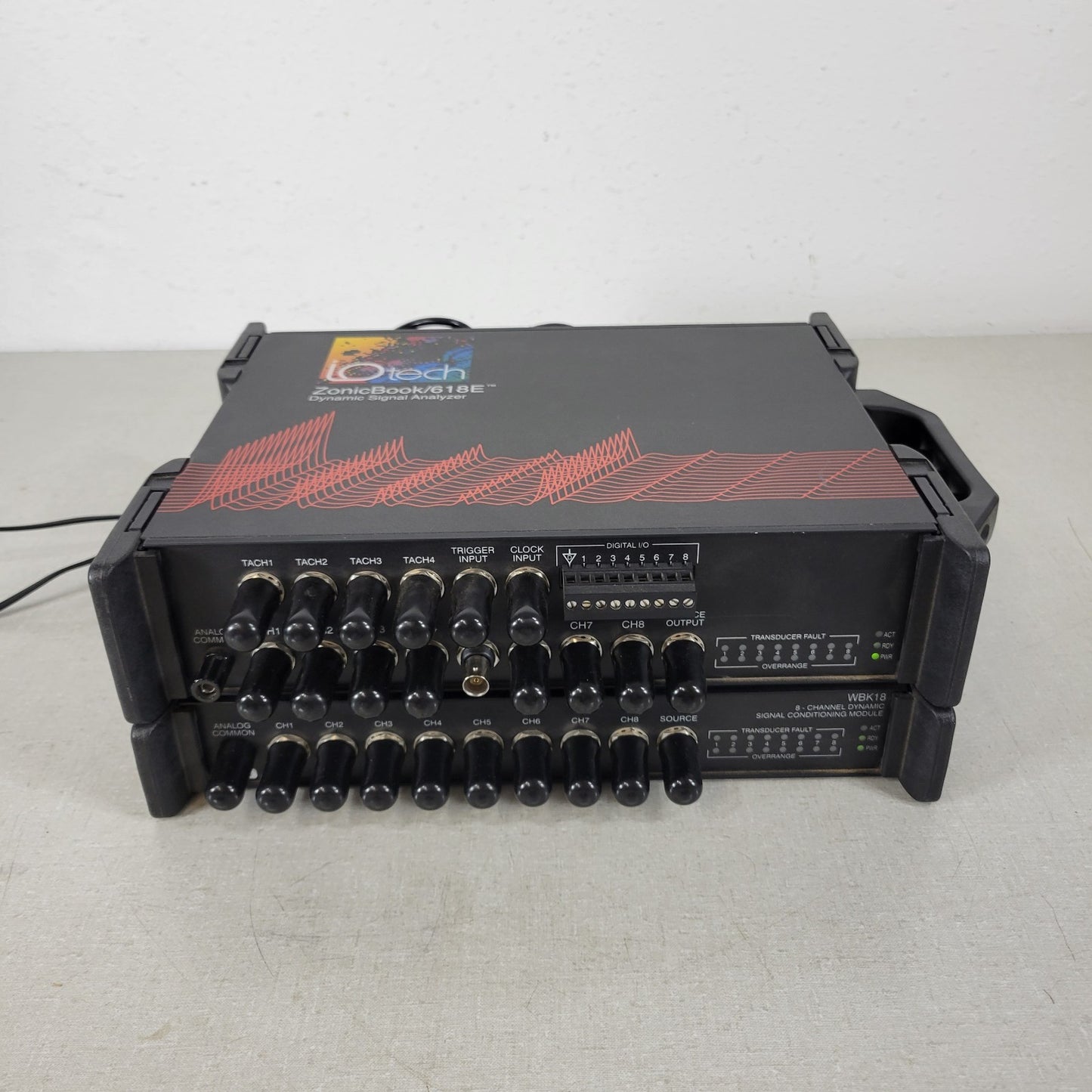 IOtech NI 618E ZonicBook Dynamic Signal Sound Vibration Analyzer w/ WBK18 Module