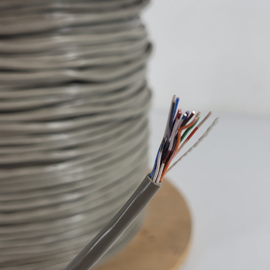 PRICE PER FOOT - General Cable Type D Inside Wire 6-Pair 24 AWG Telephone Copper