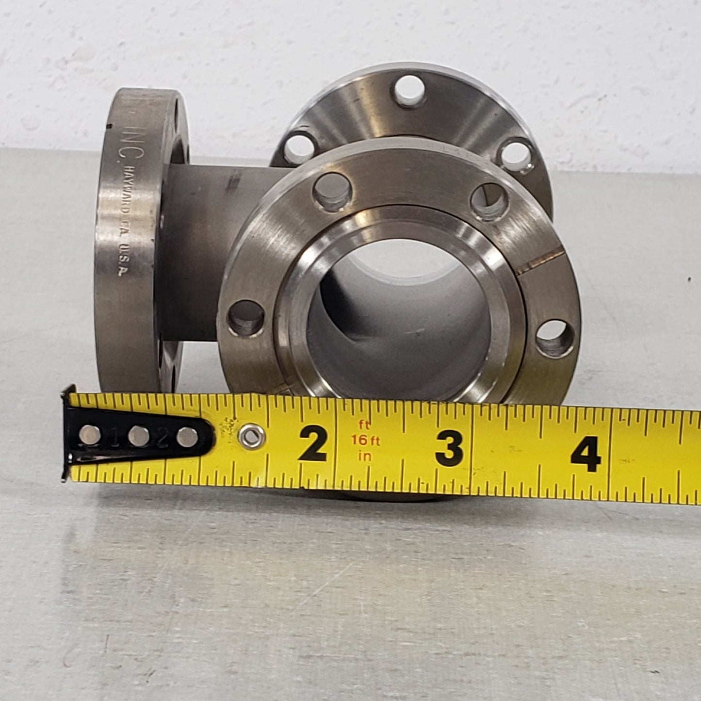 MDC 2.75" CF Conflat DN35CF Tee Fitting 2 Rotatable 1 Fixed Flange High Vacuum