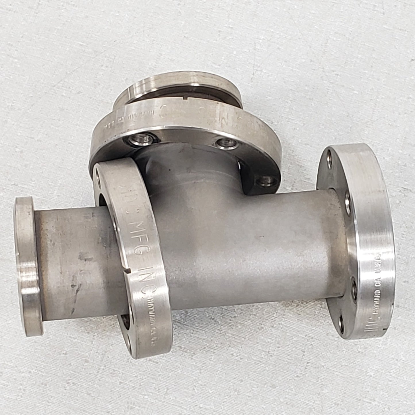 MDC 2.75" CF Conflat DN35CF Tee Fitting 2 Rotatable 1 Fixed Flange High Vacuum