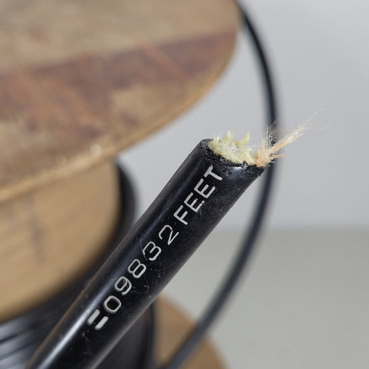 PRICE PER FOOT- Siecor Optical Fiber Cable Copper Telephone Heavy Insulated