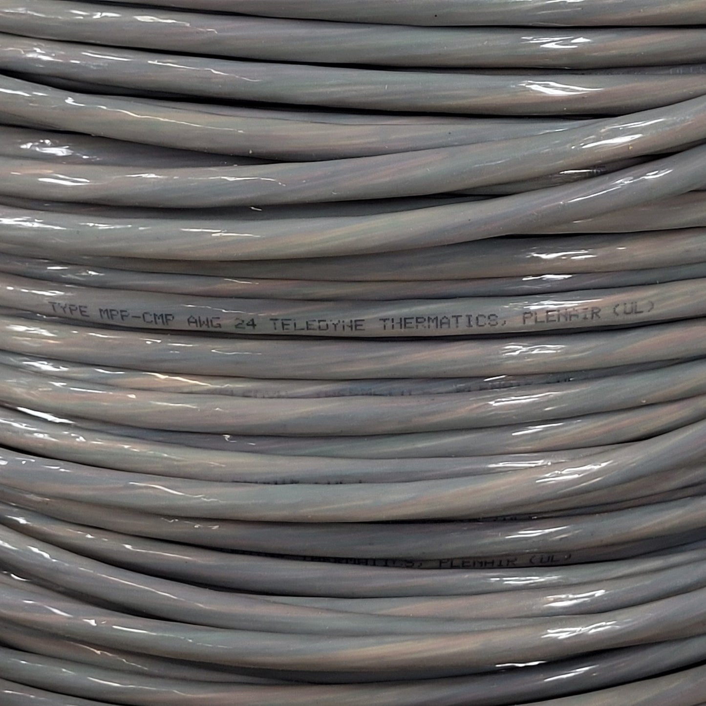 PRICE PER FOOT- Teledyne Thermatics Type MPP-CMP AWG 24 Copper Wire 23-Pair MIL