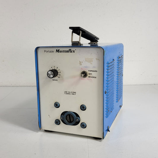 PARTS Cole Parmer Portable Masterflex 7533-40 Peristaltic Pump 12VDC 2.5AMP
