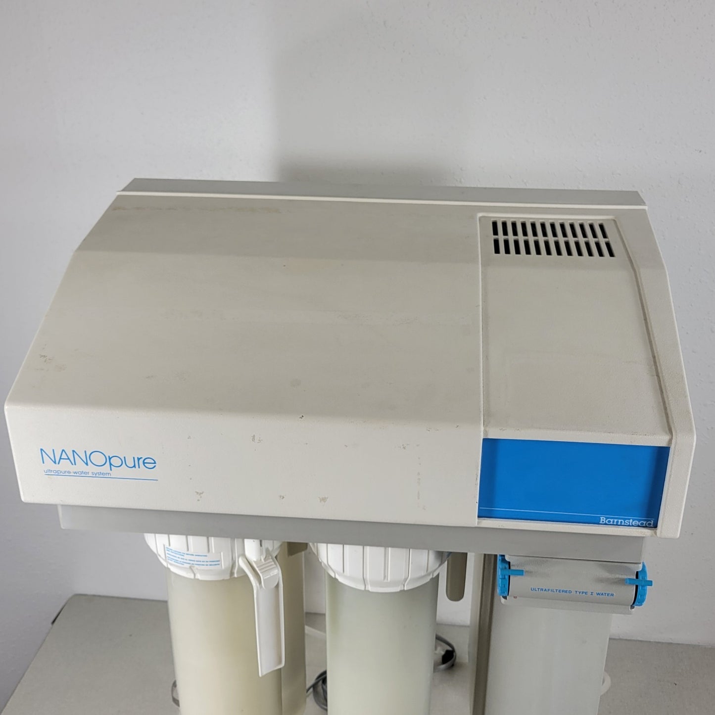 Barnstead Thermolyne D4754 Nanopure Ultrapure Water System 4 Filter Type 1 Water