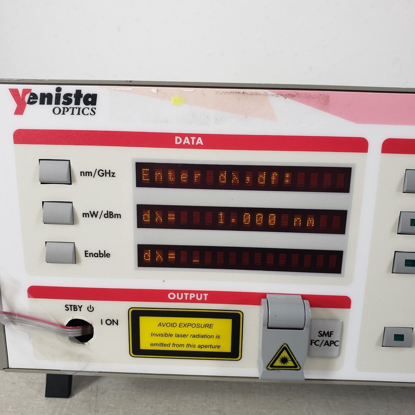 TESTED Yenista Tunics T100S-HP/SCL 1440-1640nm Infrared Precision Tunable Laser