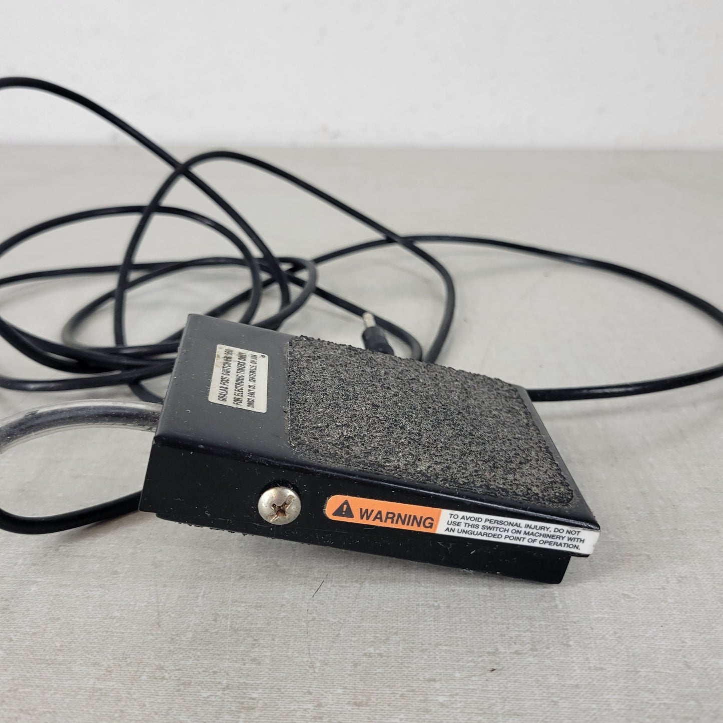 Gralab Foot Switch 560 For Electronic Timers Steel Case Skid Proof Base