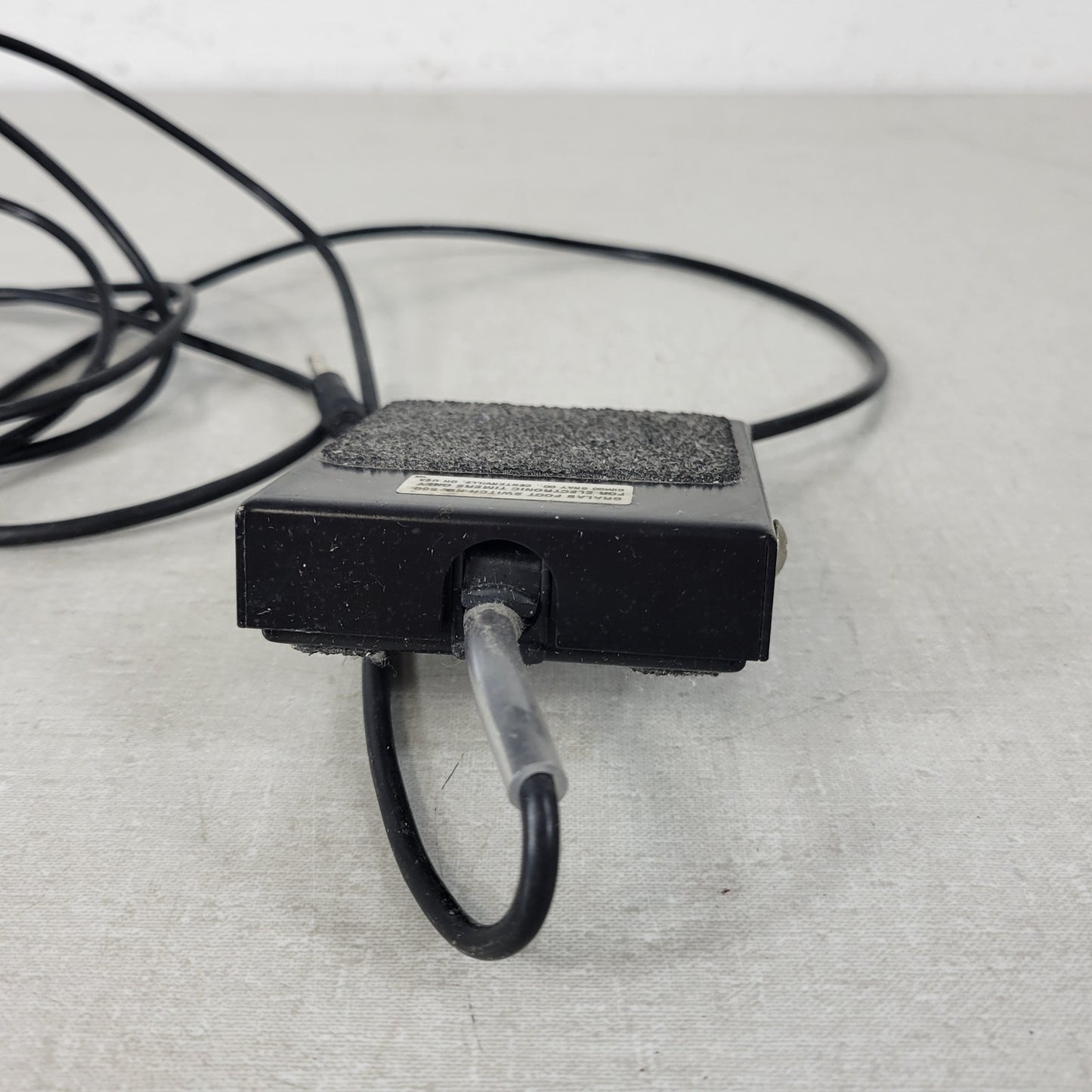Gralab Foot Switch 560 For Electronic Timers Steel Case Skid Proof Base