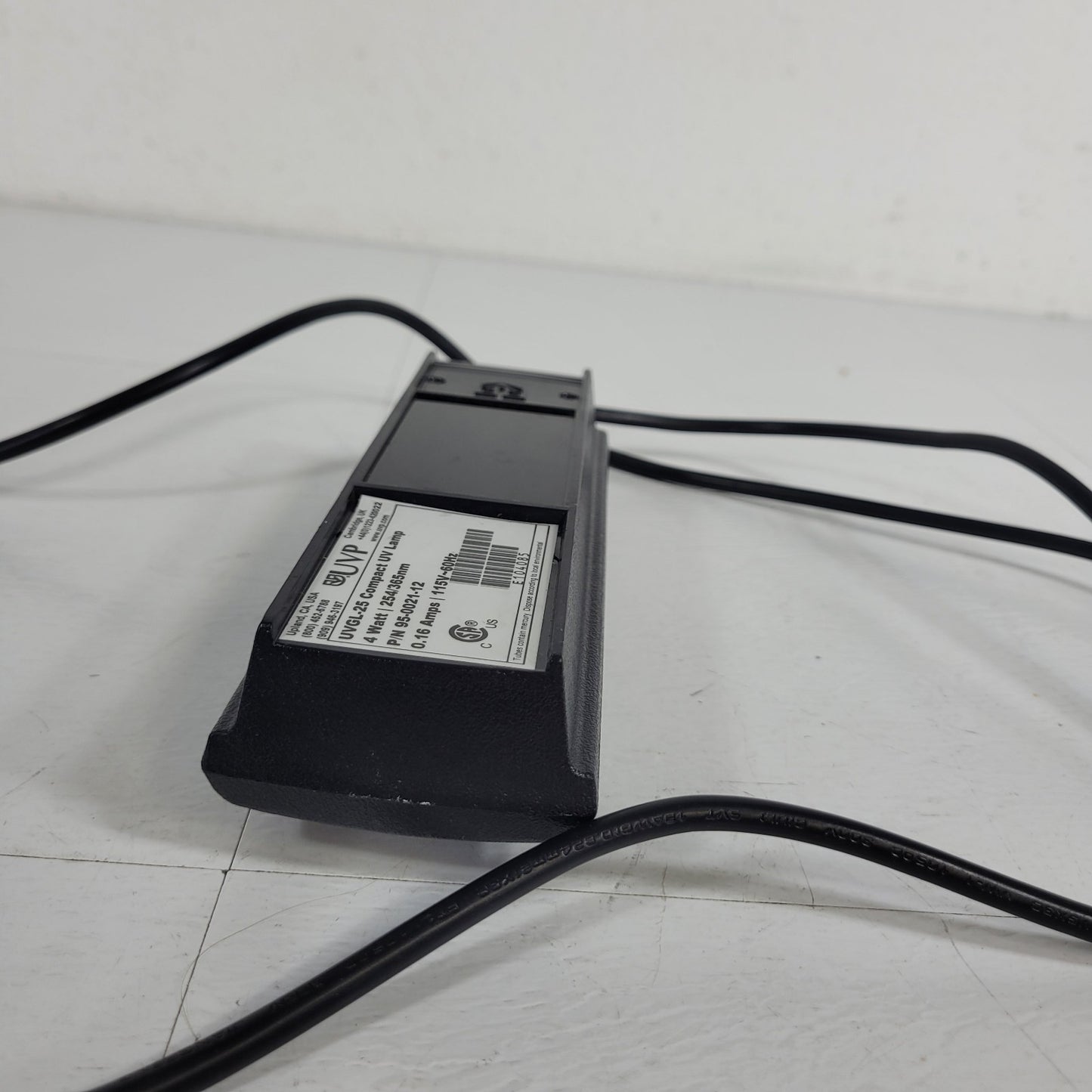 Tested UVP UVGL-25 UV Lamp Dual Wavelength 254/365nm 95-0021-12 .16A 4W
