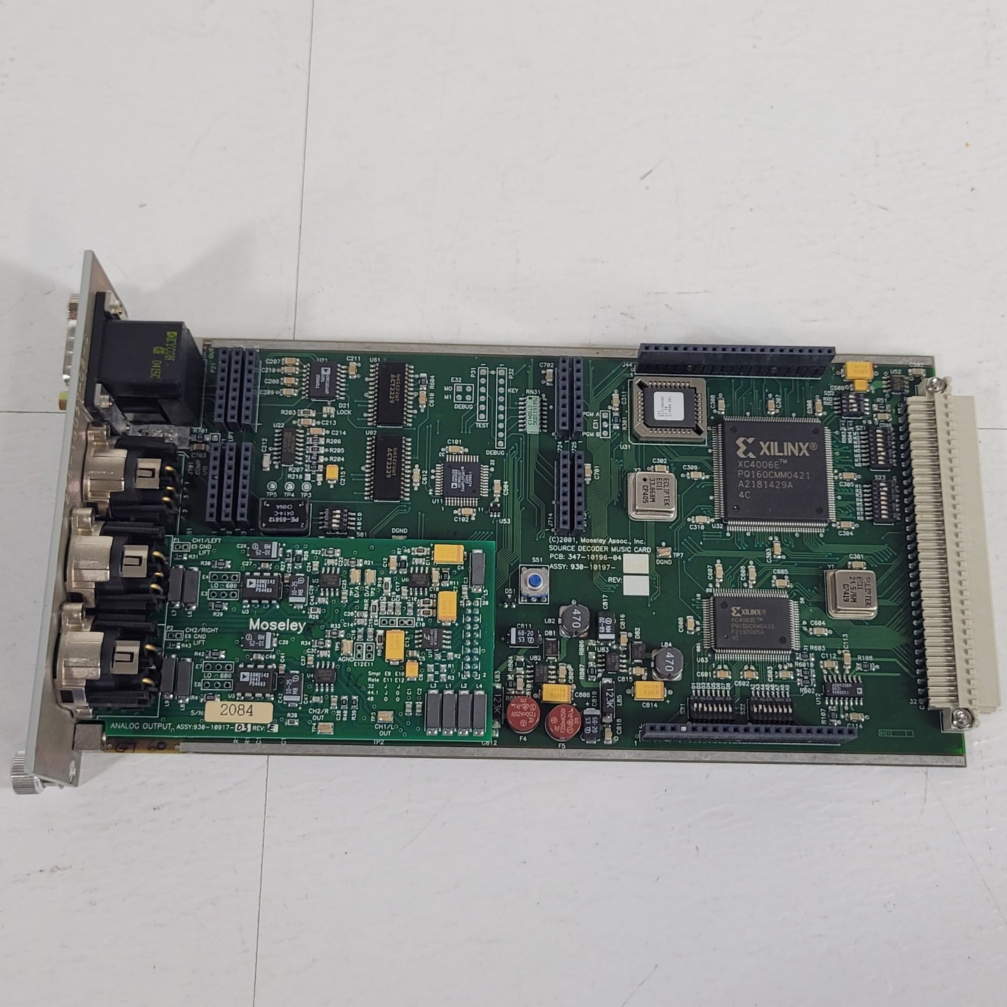 Moseley Source Decoder Audio DEC 930-10197-03 REV G 1920 For SL9003Q 2 Channel