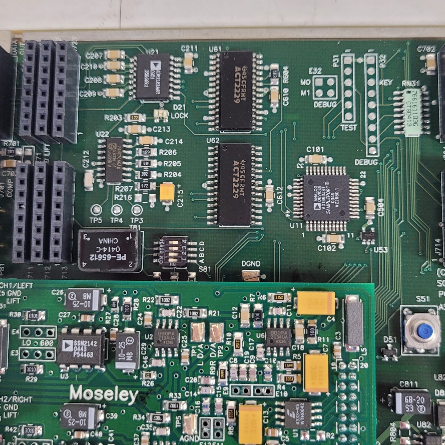 Moseley Source Decoder Audio DEC 930-10197-03 REV G 1920 For SL9003Q 2 Channel