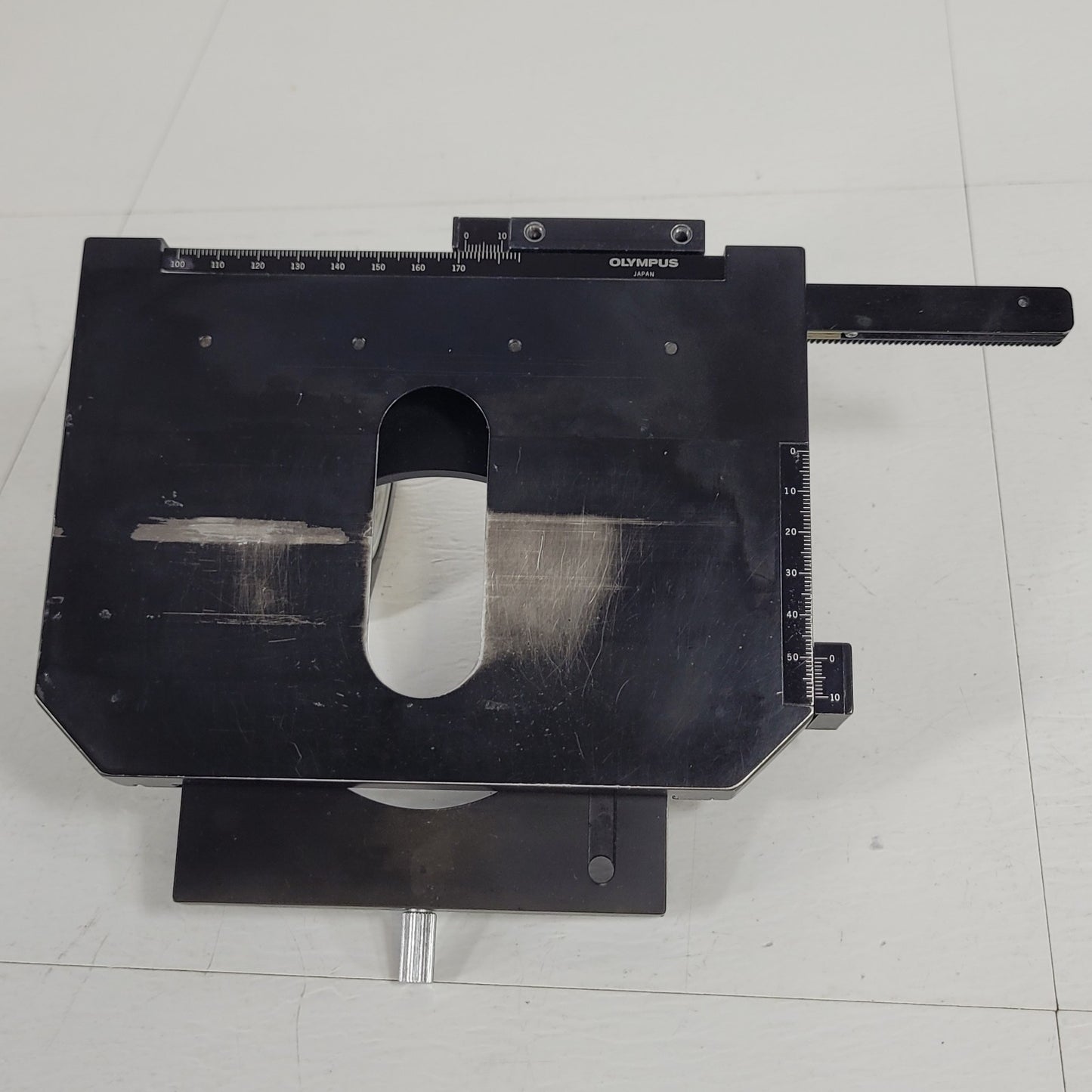 Tested Olympus BH-2 BHTU Microscope X-Y Translation Mechanical Stage AB0185
