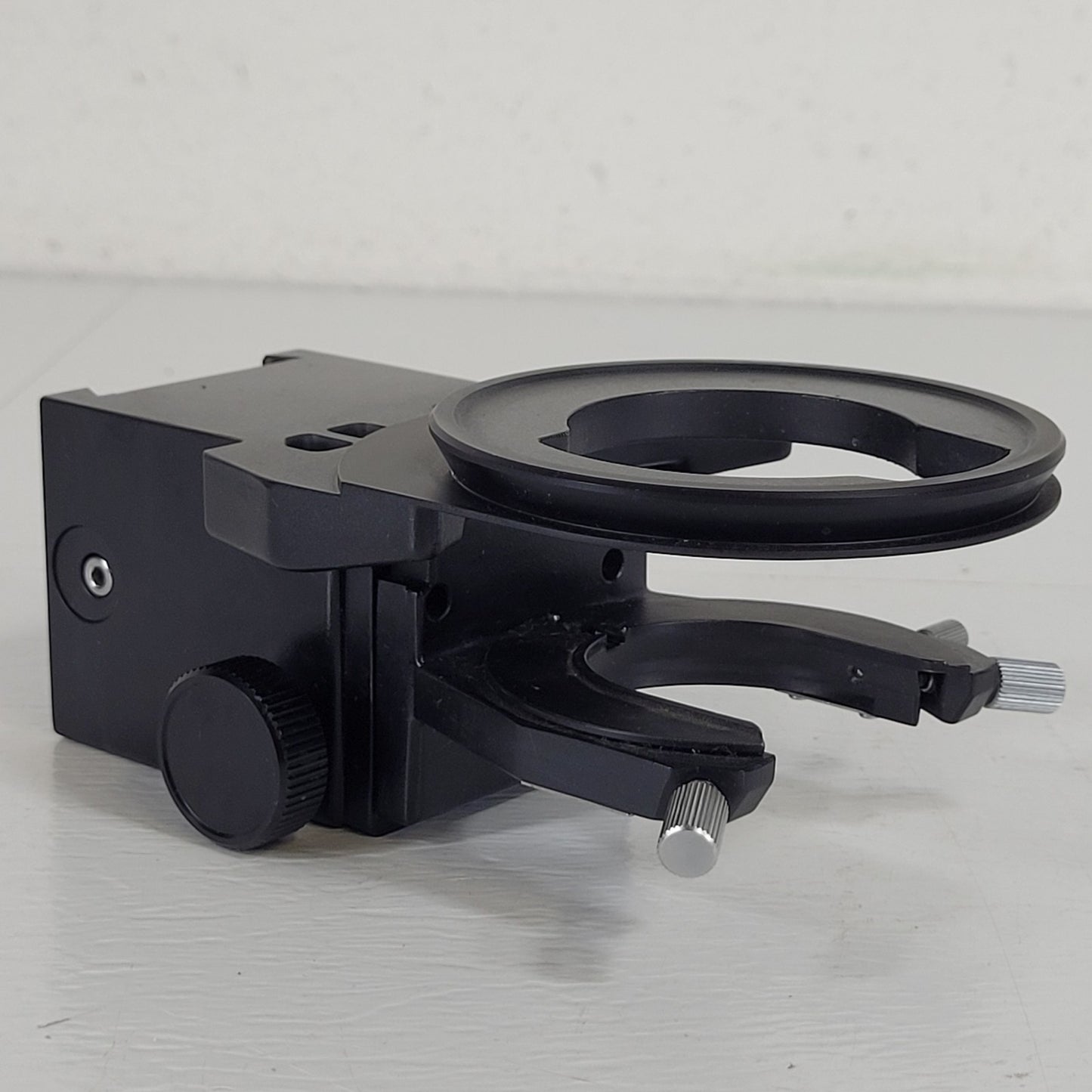 Tested Olympus BH-2 BHTU Microscope Adjustable Swing Consenser Holder