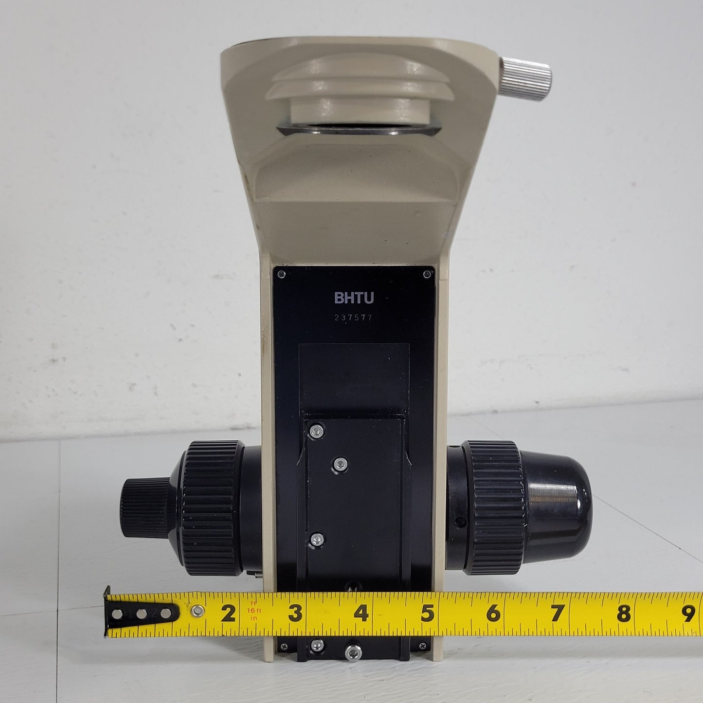 Olympus BH-2 BHTU Microscope Frame Arm w/ Course & Fine Adjustment Knobs 237577