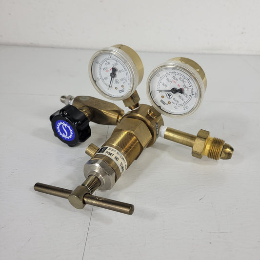Scott Specialty Gases Regulator 5108CB CGA-580 Inlet Swagelok-316 Outlet