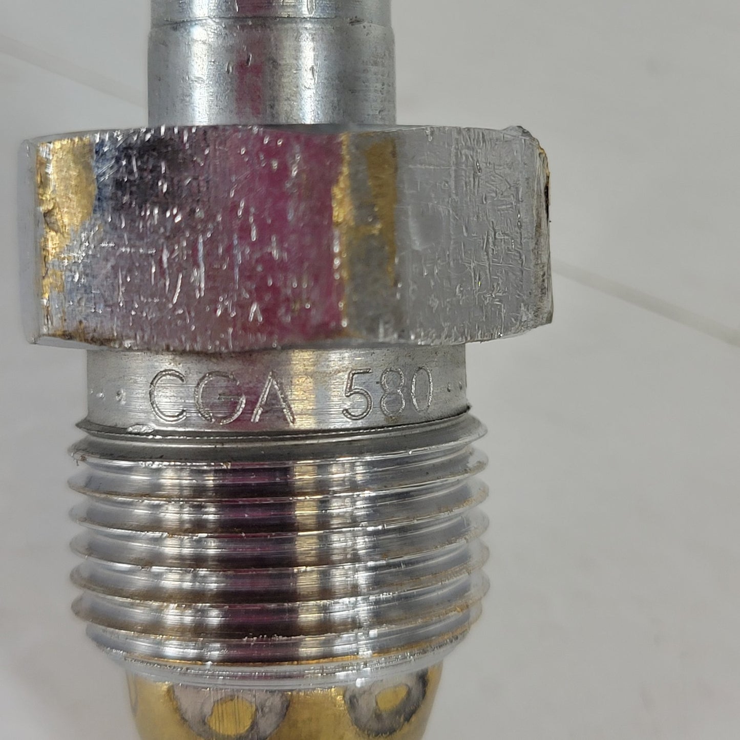 Matheson Gas Products Regulator 3104C-580 CGA-580 LMF 4373P Gauge Valve