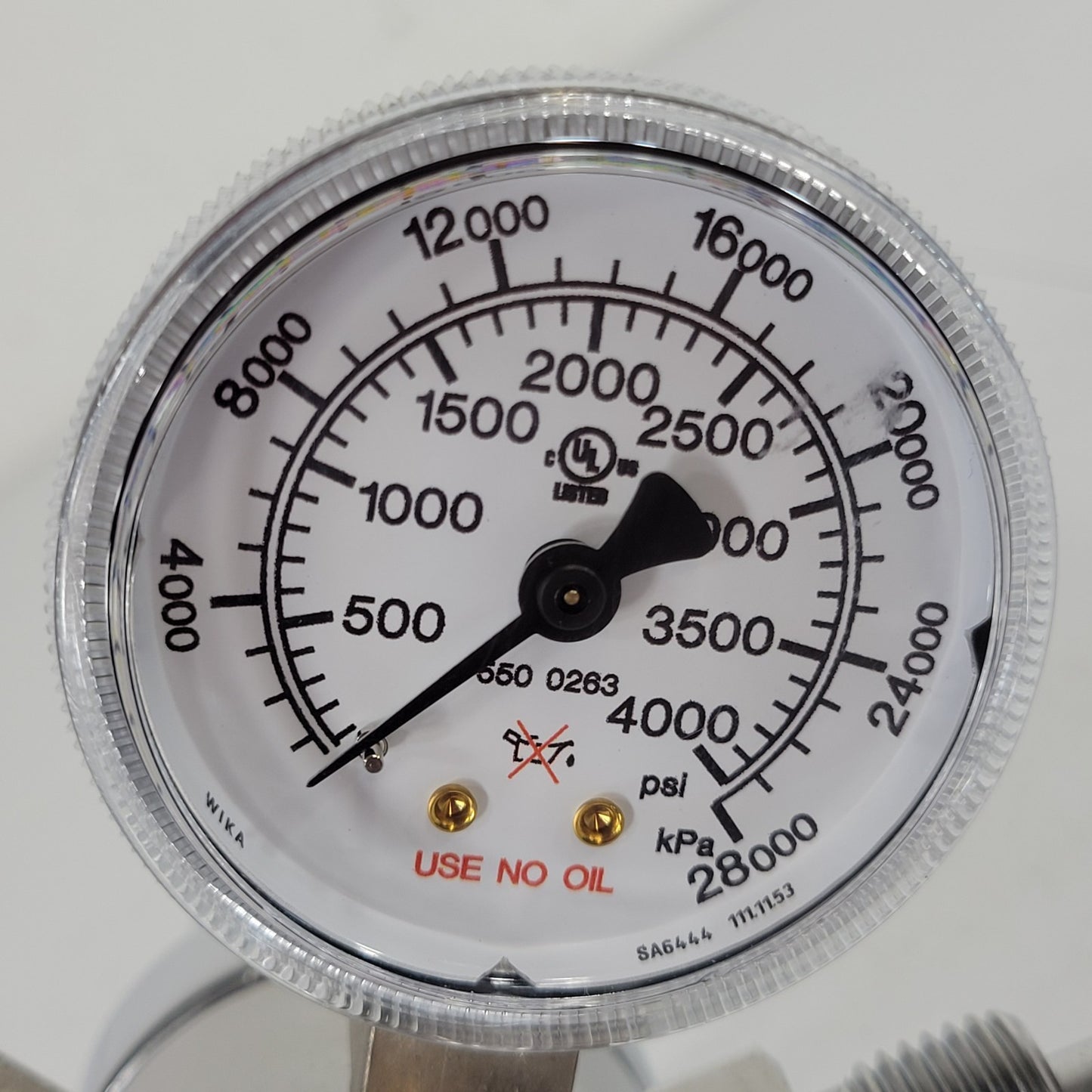 Concoa Precision Gas Controls Regulator 3127301-01-580 CGA-580 3000 Psi Max