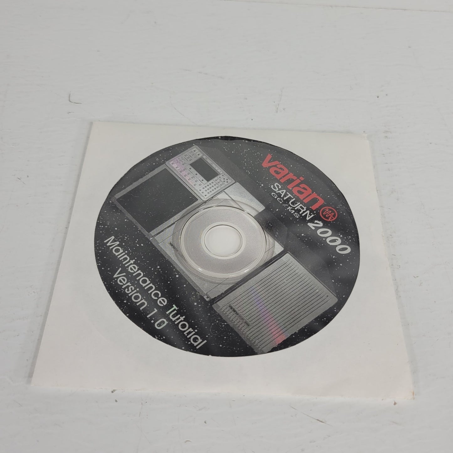 Varian Saturn 2000 GC/MS Maintenance Tutorial CD Version 1.0 VAR-STMP-01A06