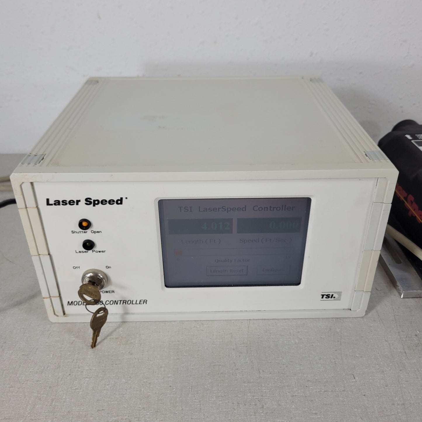 TSI Beta LaserMike NDC LS200 Laser Gauge Length Speed Measuring LaserSpeed 200