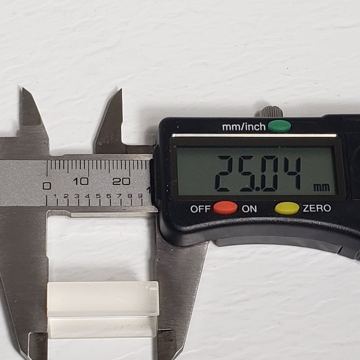 Melles Griot 01LQC011 Optical Glass Convex Lens UV CYN 25mm X 15mm X -19FL Rect