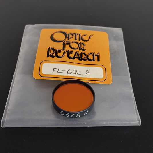 Optics For Research FL-6328 A 25mm Dia Lens For Laser Applications 632.8nm