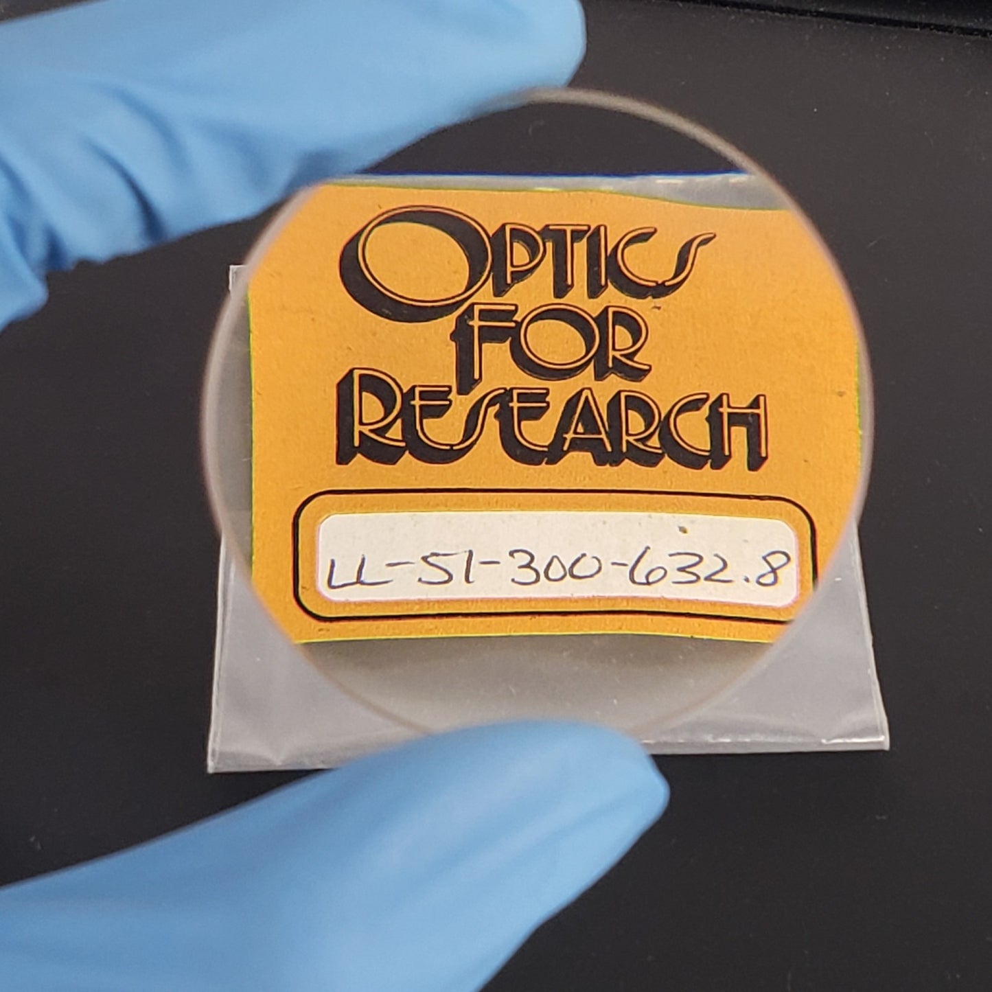 Optics For Research LL-51-300-632.8 50mm Dia Plano Convex Lens Anti-reflective