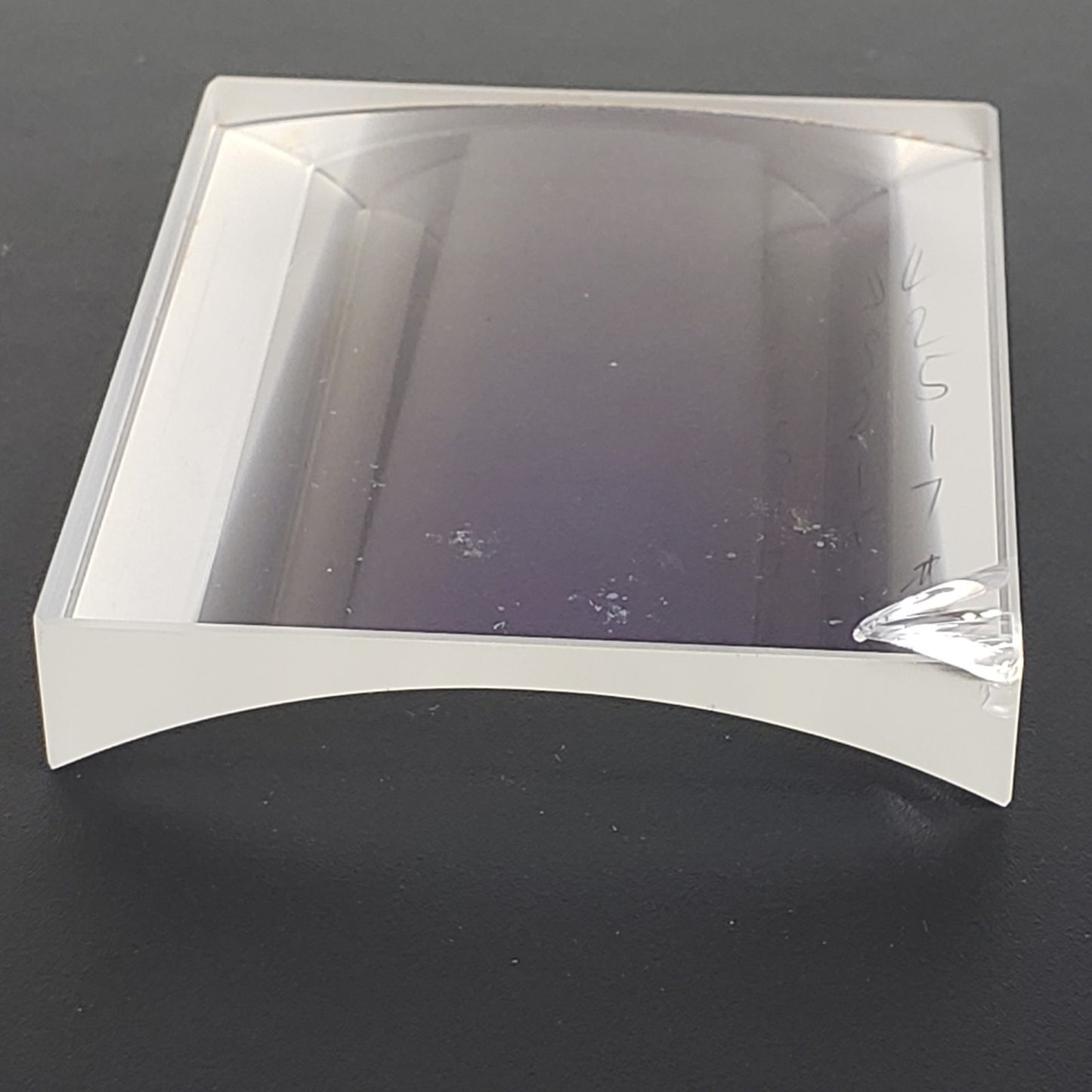 Melles Griot 01CN007/076 Optical Plano Cylindrical Glass COA AR Coating 725-875