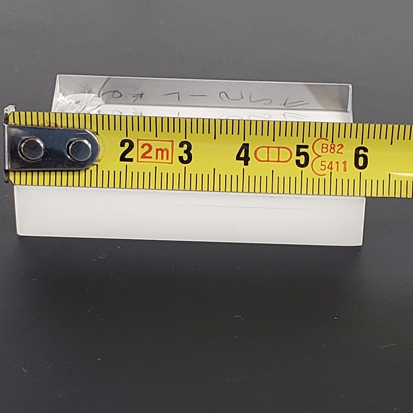 Melles Griot 01CN007/076 Optical Plano Cylindrical Glass COA AR Coating 725-875