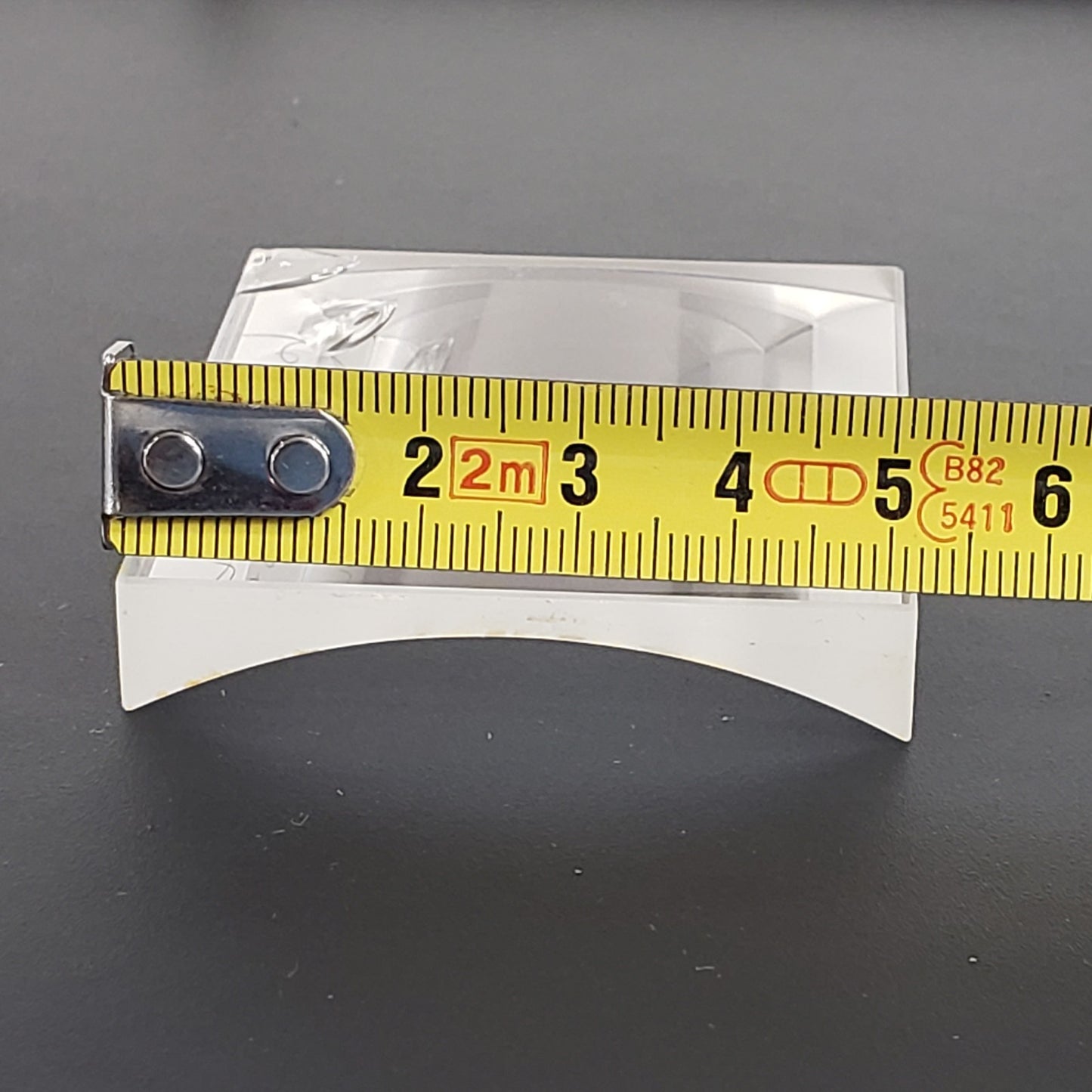 Melles Griot 01CN007/076 Optical Plano Cylindrical Glass COA AR Coating 725-875