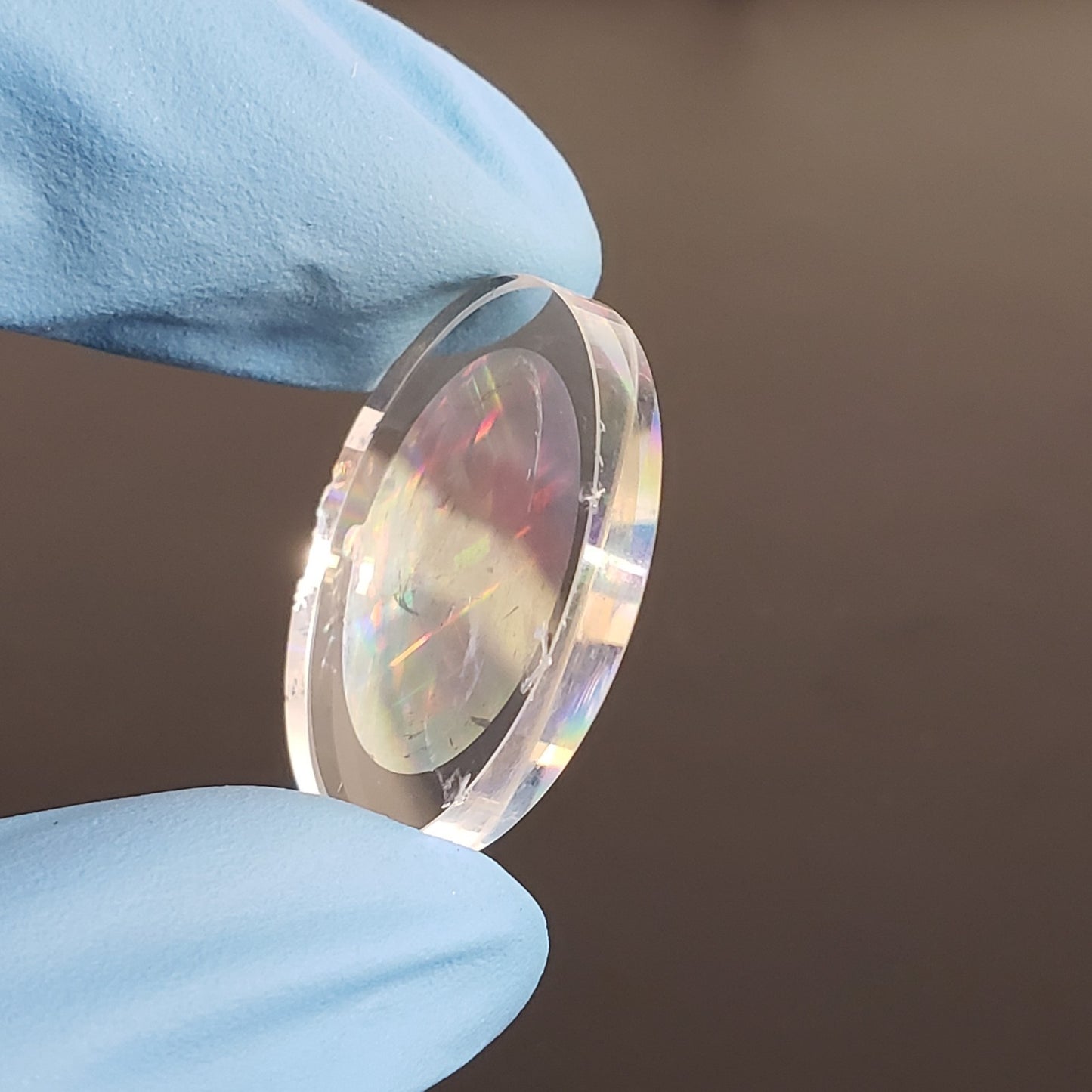 Lasiris Stock Phase Mask 248nm wavelengths 1.06um Period 25.4mm Dia Optical Lens